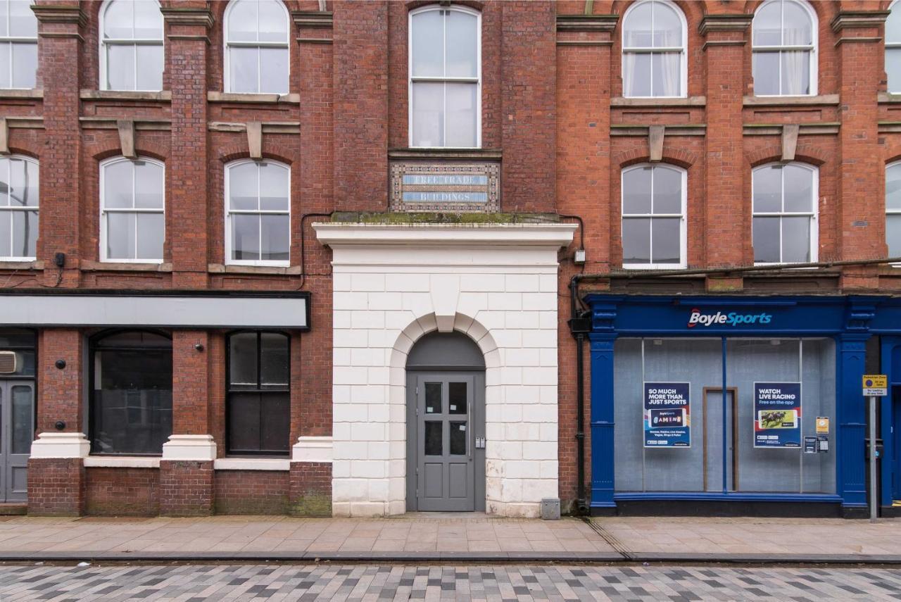 Sublime Stays Webberley Stylish Studio Stoke City Centre المظهر الخارجي الصورة