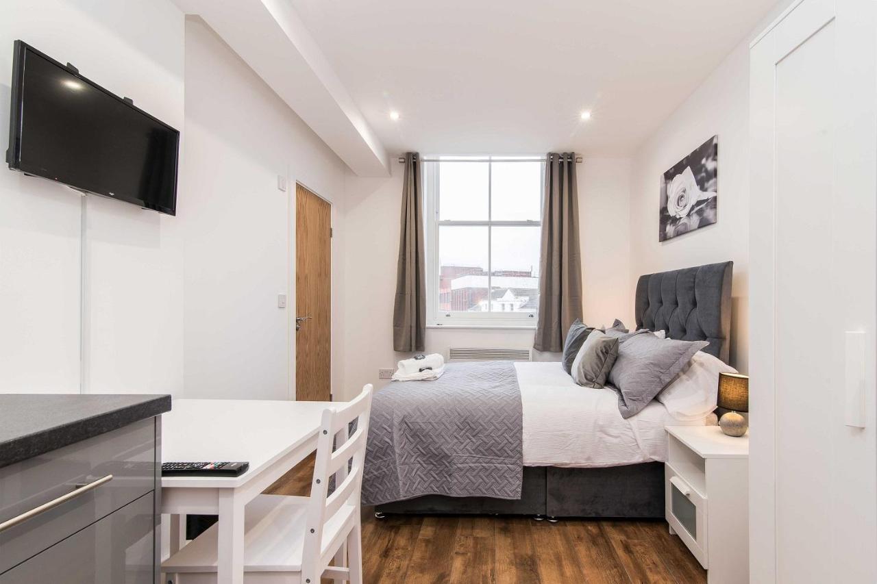 Sublime Stays Webberley Stylish Studio Stoke City Centre المظهر الخارجي الصورة